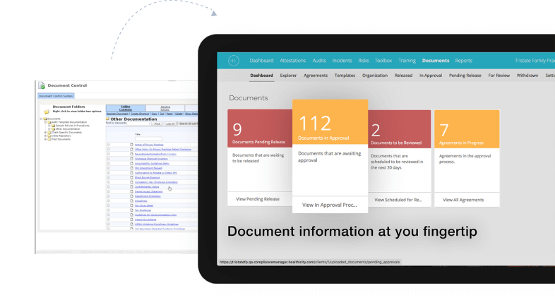 Whole new Document Control Center