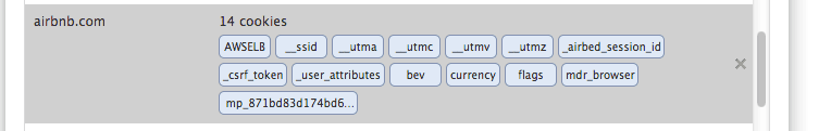 airbnb cookies